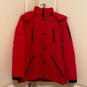 Red Guess Ski/Snow Jacket